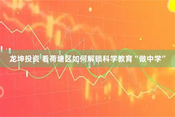龙坤投资 看荷塘区如何解锁科学教育“做中学”